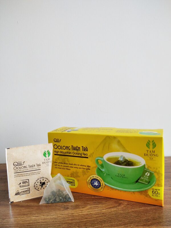 Herbata Oolong Wysokogórski w torebkach 60 gramów - Oolong Thiện Trà